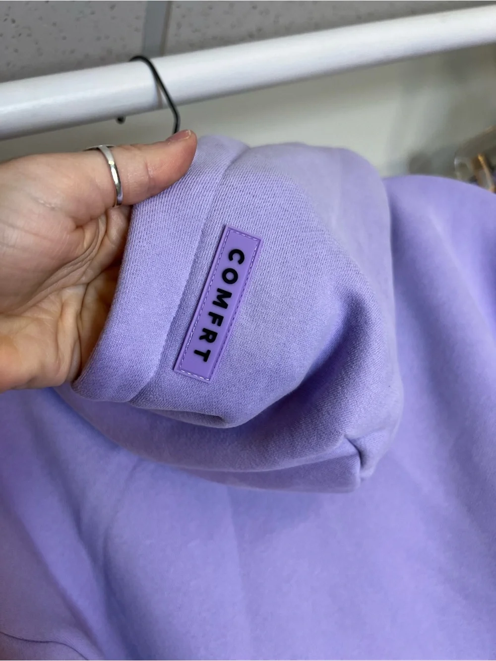 NWOT Comfrt Pastel Collection Purple Hoodie and Sweatpants- M